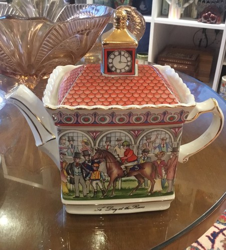Sadler cube teapot theday - teapot, “theday