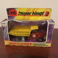 MATCHBOX SUPERKINGS K-19 6 WHEELED SAND TIPPING TRUCK SCAMMELL TIPPER TRUCK