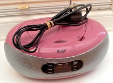 BUSH Pink Portable CD & Radio