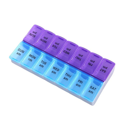 Weekly travel pill - pill, organiser