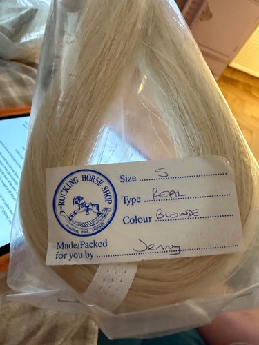 Rocking horse mane - and, tail