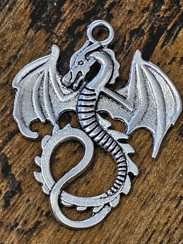 Dragon charms for goth - dragon,