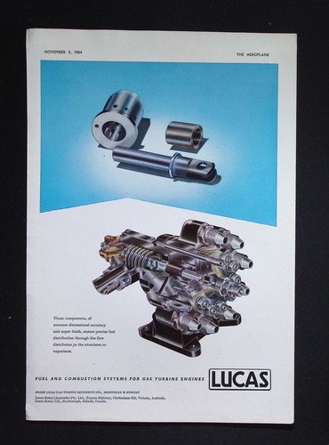 Original 1954 advert lucas - advert,