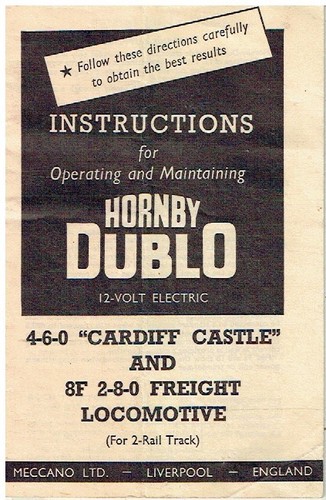Hornby dublo rail 6 0 - dublo, 4-6-0
