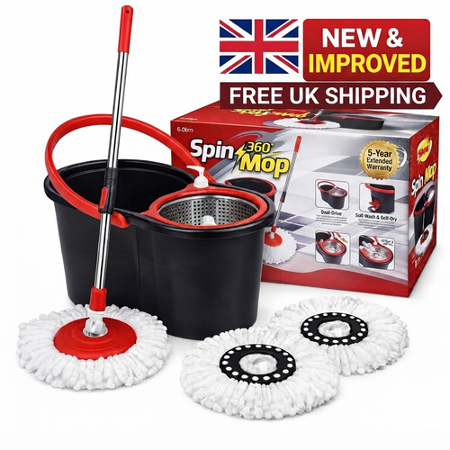 360 spin mop - spin, set