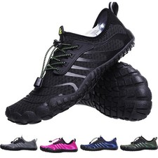 Womens Mens Water Shoes Aqua Shoes Beach Swim Barefoot Non Slip Surfing Size UK