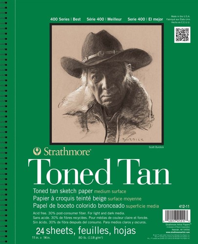 Strathmore toned tan sketch - tan,