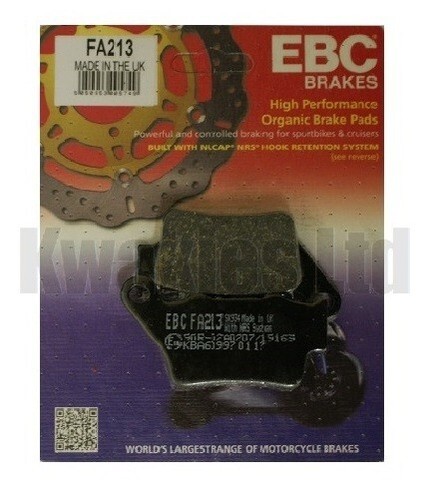 Ebc rear brake pads fa213 - rear, for