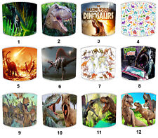 Dinosaurs T Rex Lampshades Ceiling Lights Pendant shades & Table Lamp shades.
