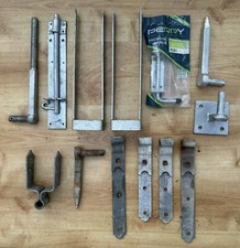 Job Lot of Gate Hinges, Hooks, Latches & Bolts. Fencing, Garden & Equine