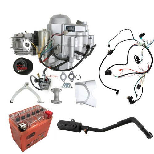 125cc semi auto engine - semi, motor