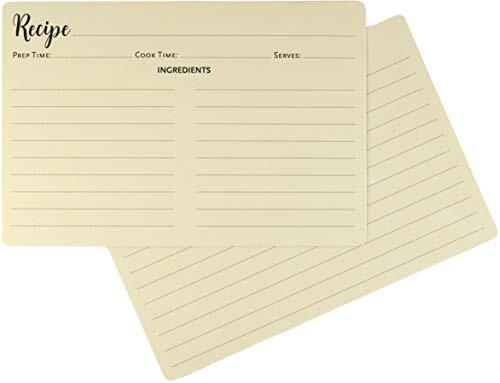 Recipe card refill pack - pack, 50