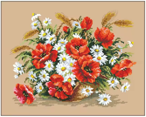 Counted cross stitch kit - cross,