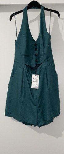 Zara green linen - green,