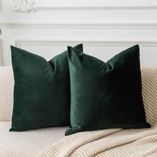 Plush velvet cushion cover - velvet,