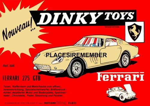 Corgi toys ferrari 275 - 275, gtb