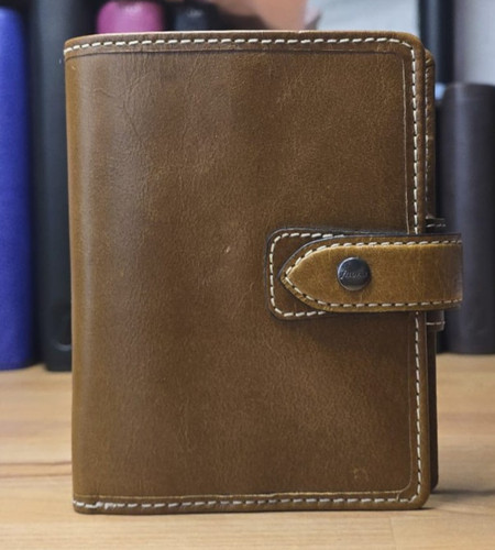 Filofax malden ochre - ochre, antique