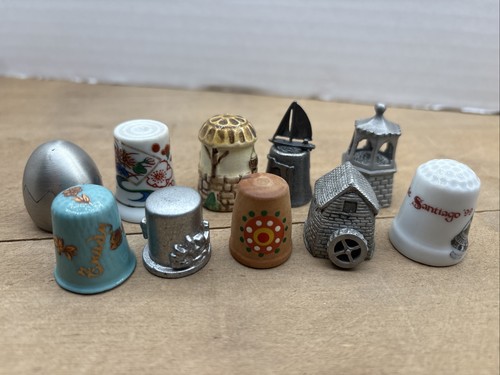 Vintage lot thimble - lot, of