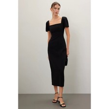 ALC Elvie Dress Black Midi