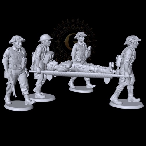 British 8th army medics - medics,