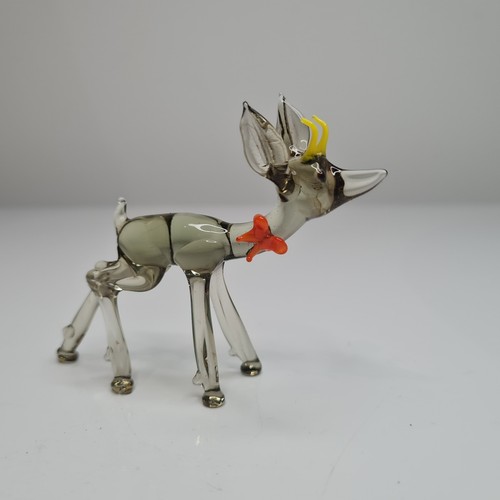 Vintage art glass - vintage, fawn