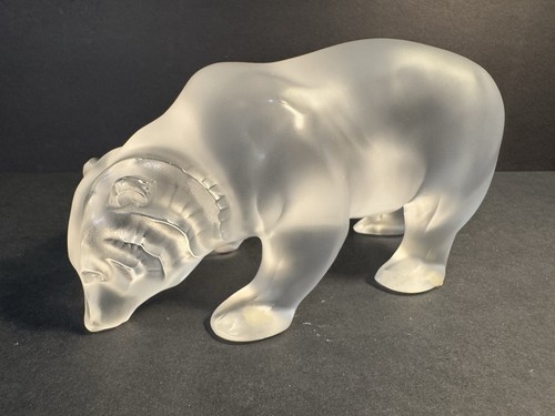 Lalique crystal large - crystal, 7”