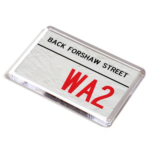 Fridge magnet back forshaw - -,