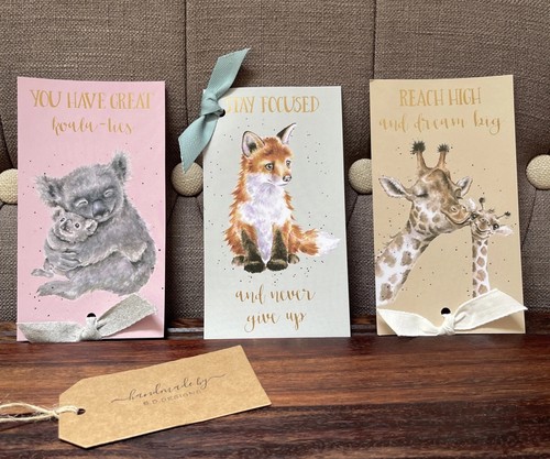 Charming handmade cards - 3x,