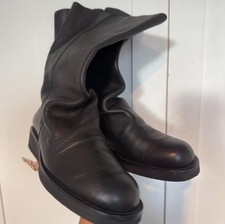 Yohji Yamamoto Pour Homme Boots Size 2 Black