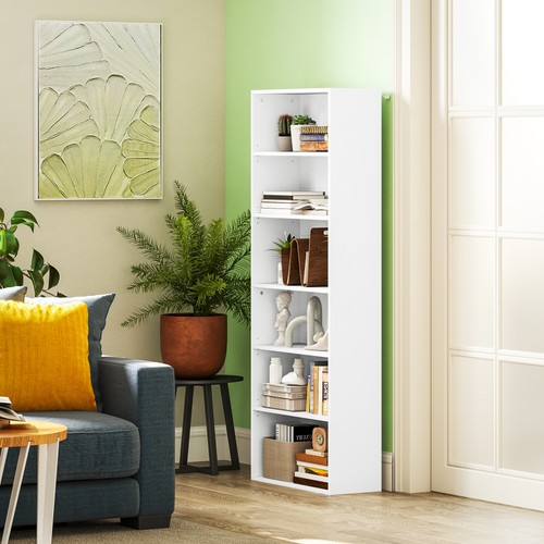 Tier bookshelf freestanding - 6-tier,