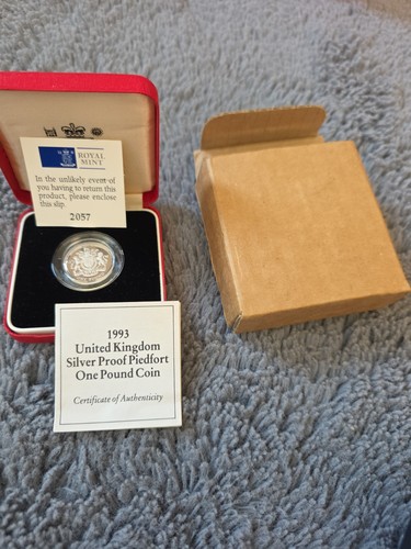 1993 royal mint silver - silver, proof