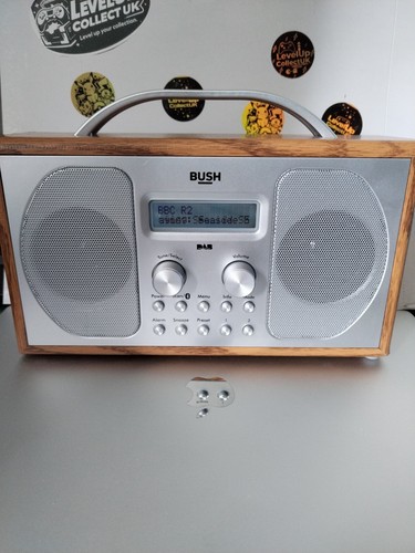 Bush wooden portable - bush, dab/fm