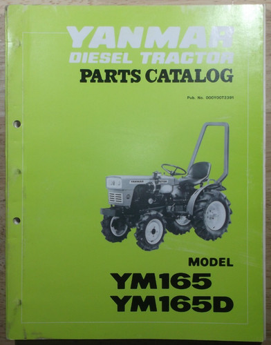 Yanmar ym165 ym165d tractor - yanmar,