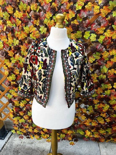 Boho cropped bolero jacket - boho,