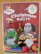CHRISTMAS WITH BABY TV DVD KIDS AGES 6 MONTHS TO 4 YEARS
