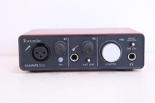 Focusrite scarlett solo audio - focusrite,