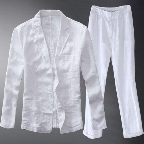 Men two button suit - two,