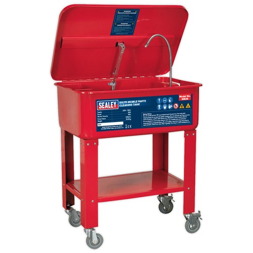 Sealey mobile parts cleaning - sealey,
