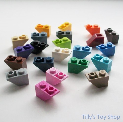 Lego reverse slopes bricks - -,