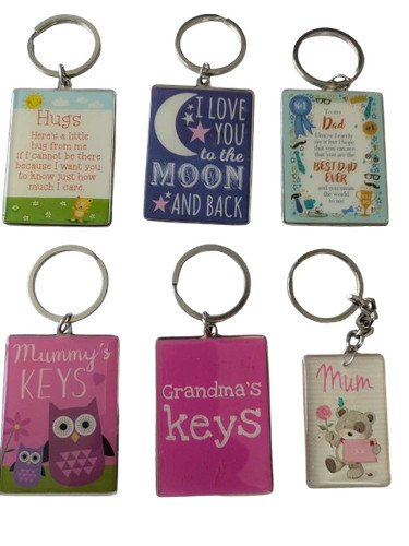 Keyring metal key - keyring,