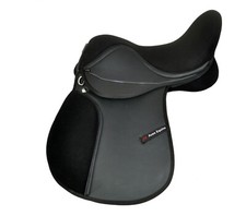 Premium Synthetic Leather GP Saddle Suede seat size 14 15 16 17 and 18