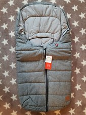 NEW Kaiser Anny Melange Footmuff Wrap - 0-12m Grey - Car Seat Size 0 Bag 65333