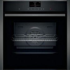 NEFF N90 B27CS24G0B Built In Pyrolytic CircoTherm Oven TFT Display Graphite