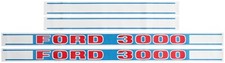 Ford 3000 tractor decal - decal, set