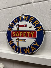 Southern Railway Enamel Sign.