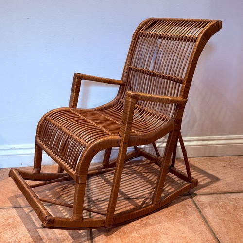 Retro vintage childs rocking - retro,
