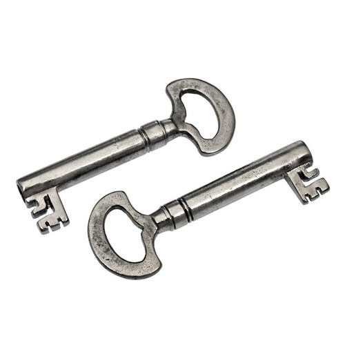 Antique keys pair cabinet - antique,