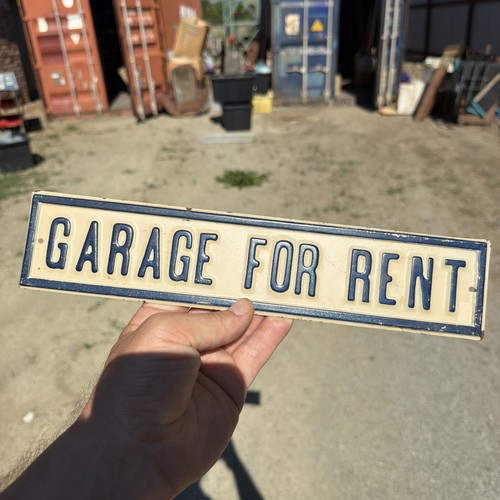 Vintage metal garage - garage, rent