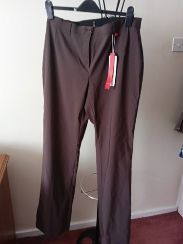 New brown strech trousers - , 16/
