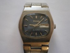 Vintage gents wristwatch IMADO automatic watch spares or repair AS 2066 swiss